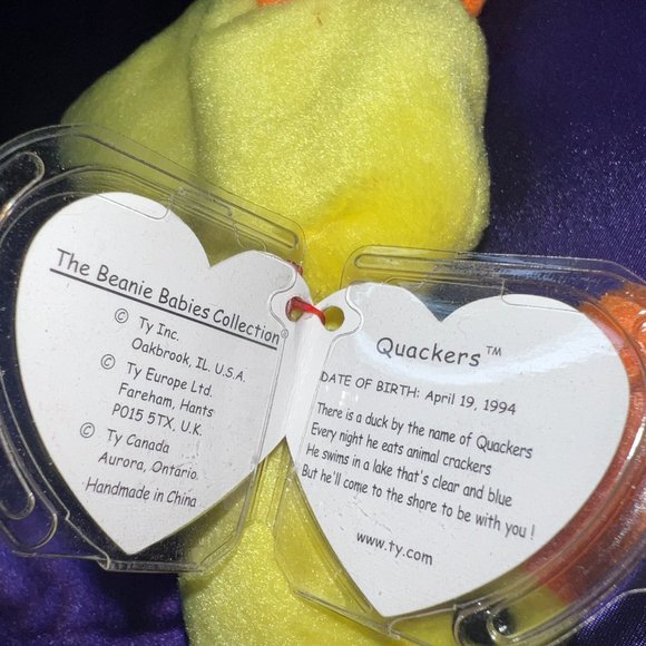 📌TY Two Cute Quackers, Hang Tag and Swing Tag have different Year. - Picture 12 of 16